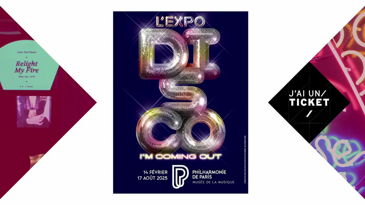 replay de J'ai un ticket : J'ai un ticket, Disco : I'm Coming Out à la Philharmonie de Paris