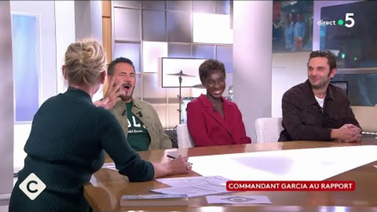 replay de J. Garcia, E. Haïdara & P. Marmaï : un trio à toute allure - C à Vous - 31/10/2024