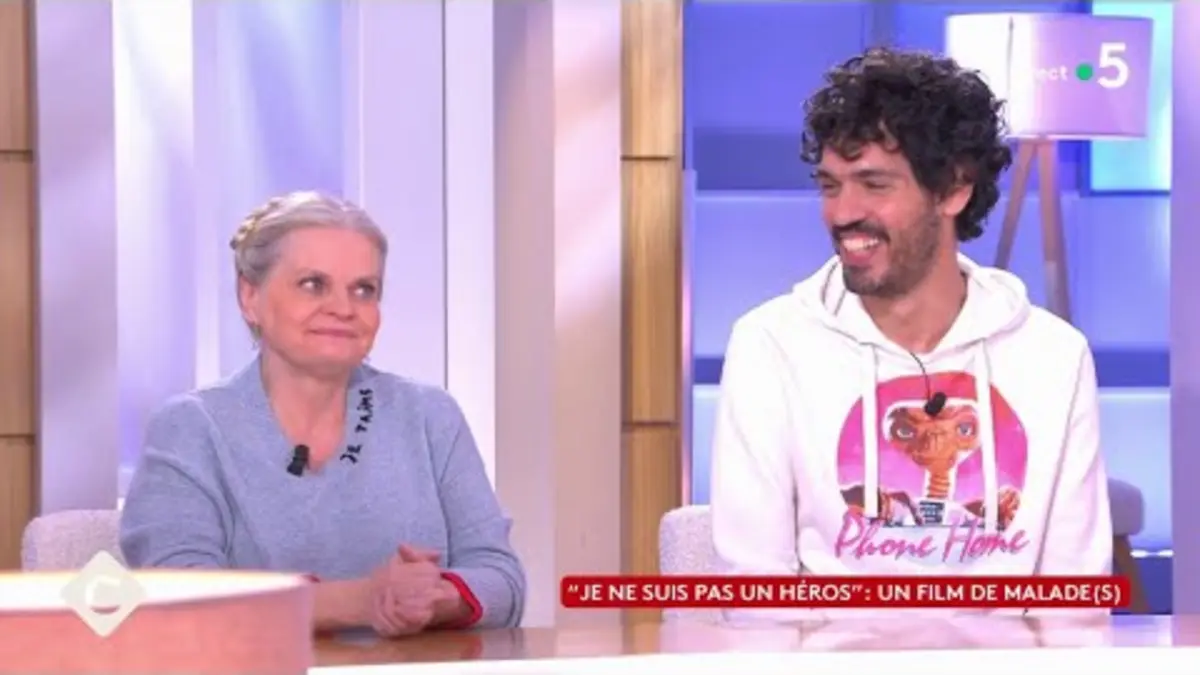 replay de “Je ne suis pas un héros”: un film de malade(s) - C à Vous - 22/11/2023