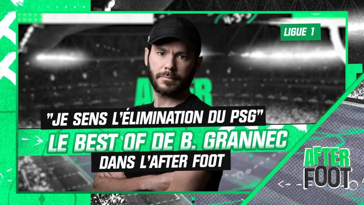 replay de "Je sens l'élimination du PSG"... le best of de Bruce Grannec dans l'After Foot