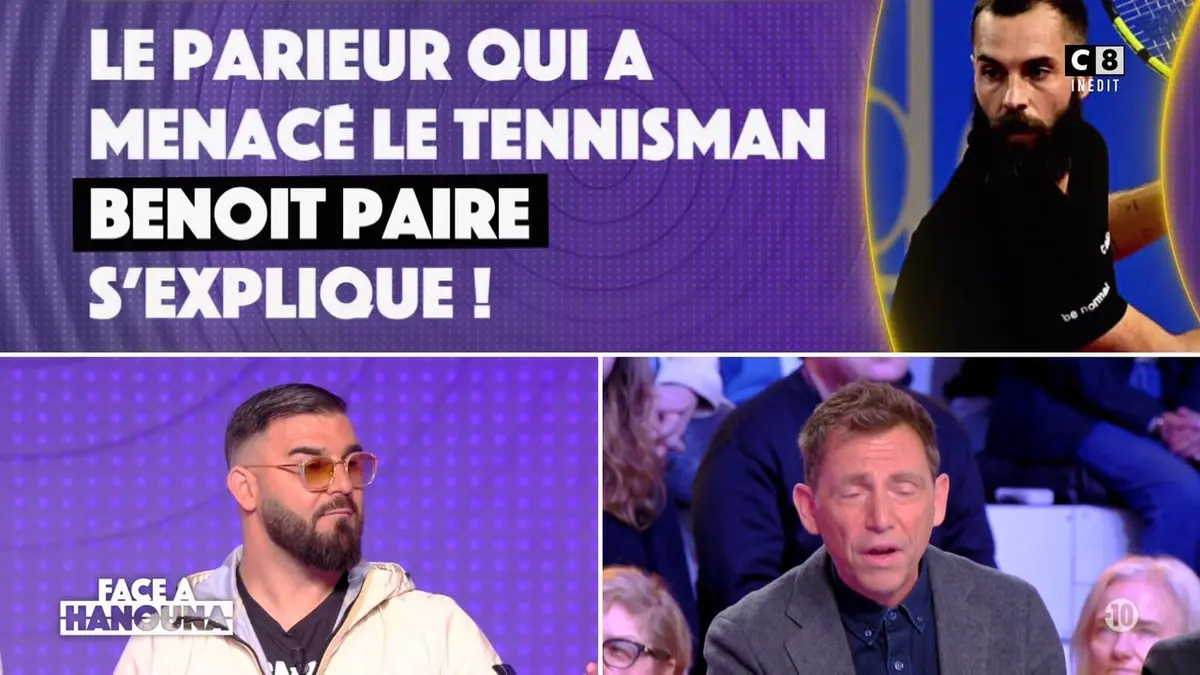 replay de "Je t'attends à la fin" : le parieur qui a menacé le tennisman Benoit Paire s'explique