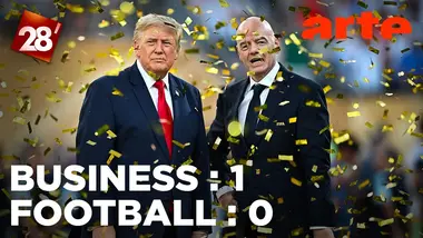 Jean-Christophe Rufin / Quand la politique s’invite dans le foot business | 28 minutes | ARTE