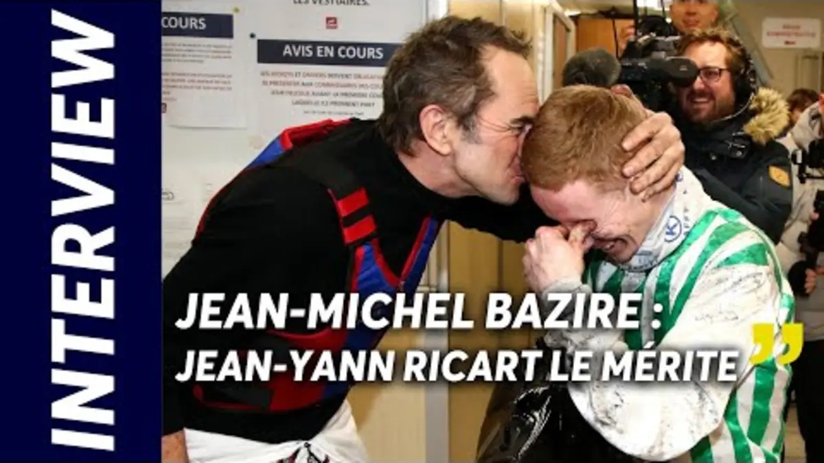 replay de JEAN-MICHEL BAZIRE FÉLICITE JEAN-YANN RICART APRÈS LE PRIX DE CORNULIER 2024
