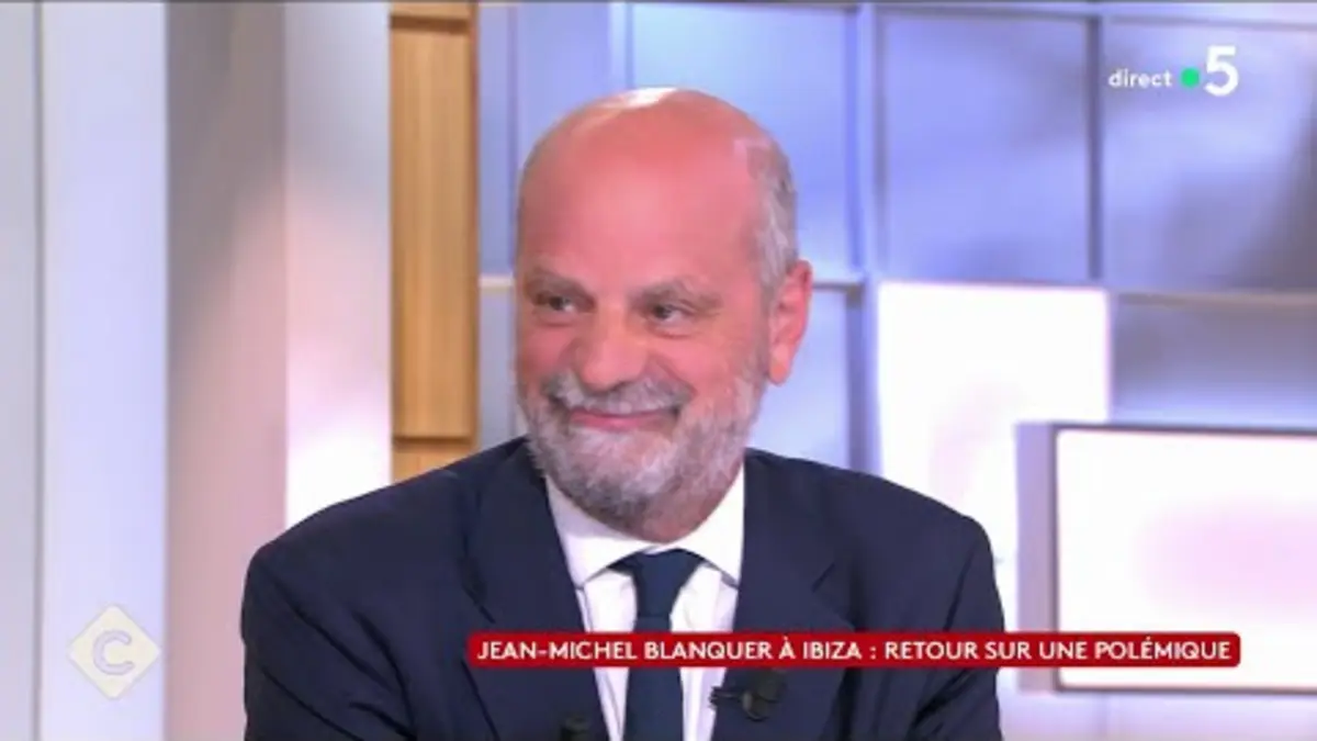 replay de Jean-Michel Blanquer : 5 ans au cœur de la Macronie - C à Vous - 02/09/2024