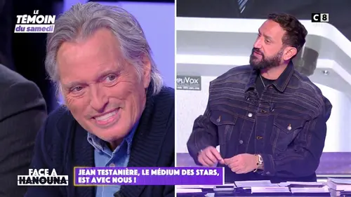 replay de Jean Testanière, le médium des stars, dans Face À Hanouna !