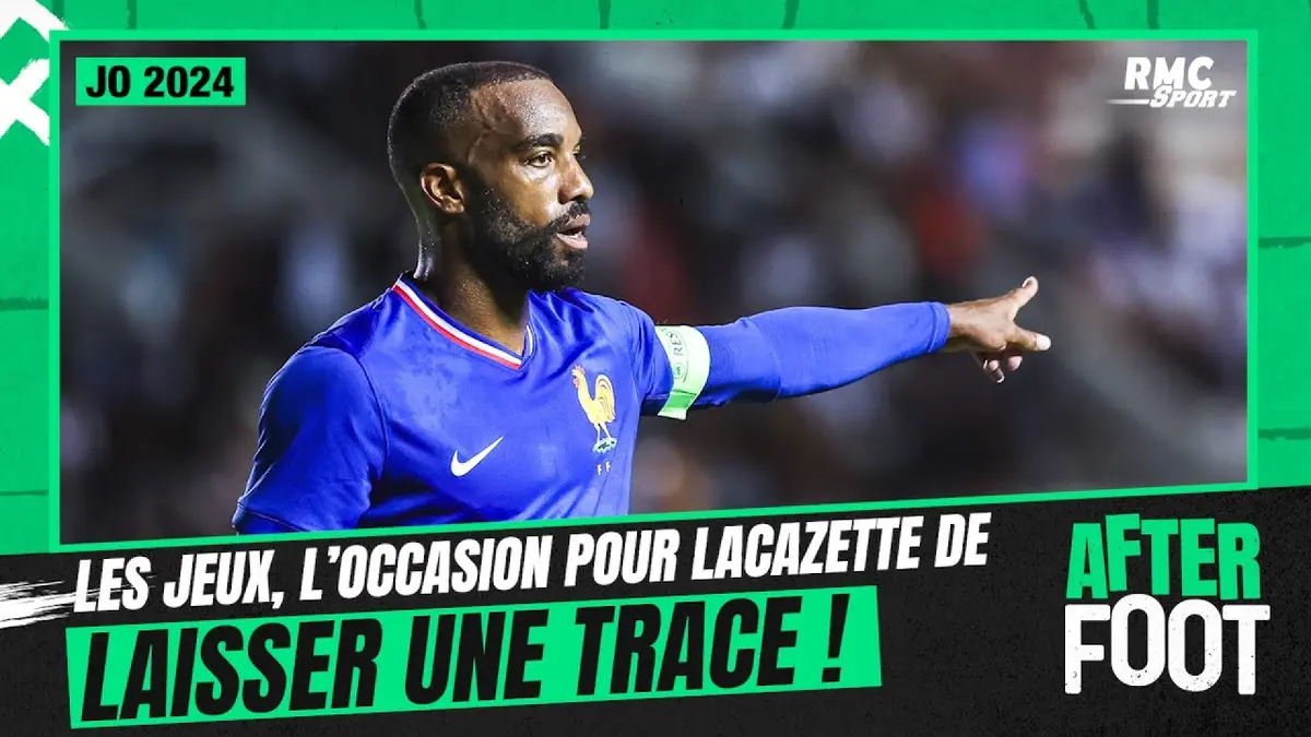 replay de JO 2024 / Football : Lacazette, l'occasion de "laisser une trace" dans le football international