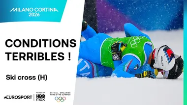 JO 2026 - Dans des conditions AFFREUSES, les Italiens réalisent le doublé, Tchiknavorian a coincé