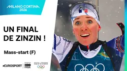 JO 2026 - Dans un final AHURISSANT, Océane Michelon décroche l’or, Julia Simon en argent