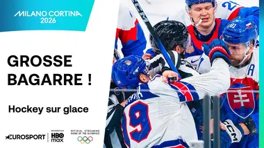 JO 2026 - GROSSE BAGARRE ! Quand Américains et Slovaques en viennent aux mains en hockey sur glace