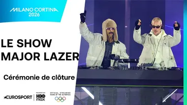 JO 2026 - Major Lazer FAIT LE SHOW avec 'Lean On"