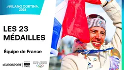 JO 2026 - Toutes les MÉDAILLES de la délégation française lors des JEUX OLYMPIQUES