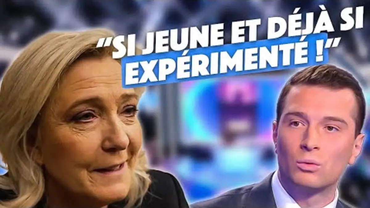 replay de Jordan Bardella, en lien avec un groupuscule d'extrême droite