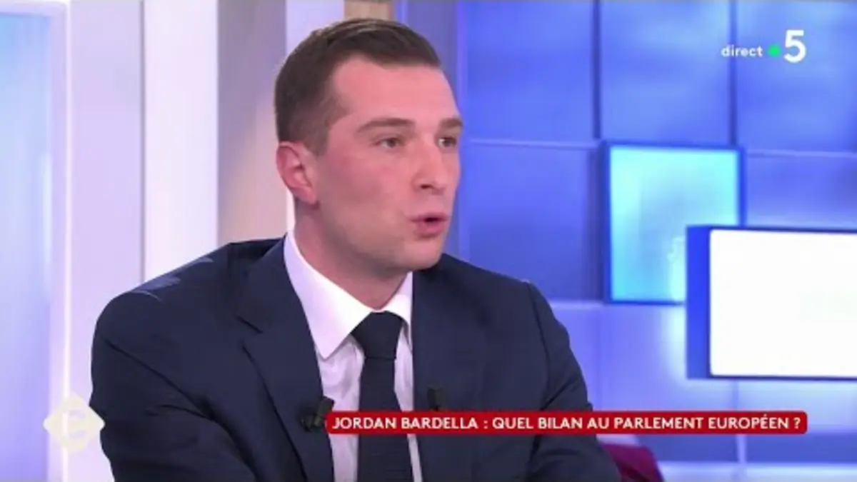 replay de Jordan Bardella : quel bilan au Parlement européen ? - C à vous - 27/03/2024