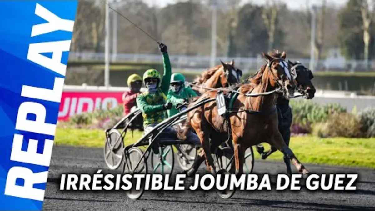 replay de JOUMBA DE GUEZ S'OFFRE LE PRIX DE PARIS MARATHON RACE I GROUPE 1 I VINCENNES