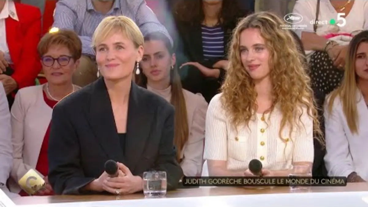 replay de Judith Godrèche bouscule le monde du cinéma - C à Vous - 16/05/2024