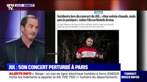 replay de Jul: son concert perturbé à Paris - 14/11