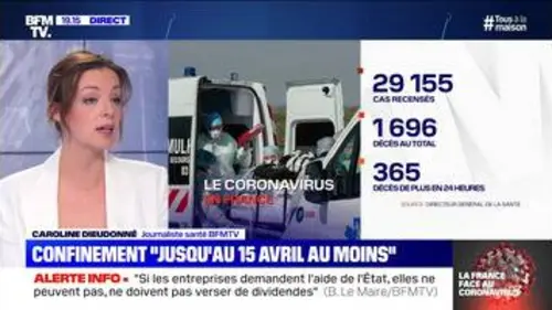 replay de Julie, 16 ans, plus jeune victime du virus - 27/03