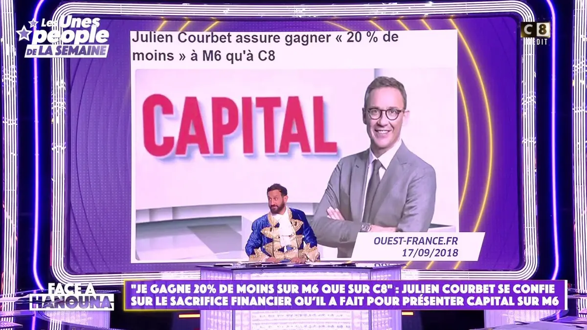 replay de Julien Courbet se confie sur le sacrifice financier qu'il a fait pour présenter Capital sur M6