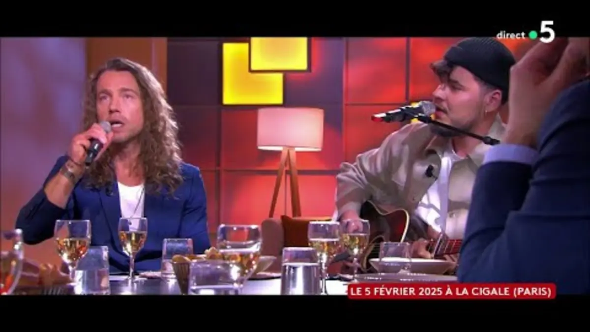 replay de Julien Doré et Joseph Kamel - “Beau” - C à vous - 19/03/2024
