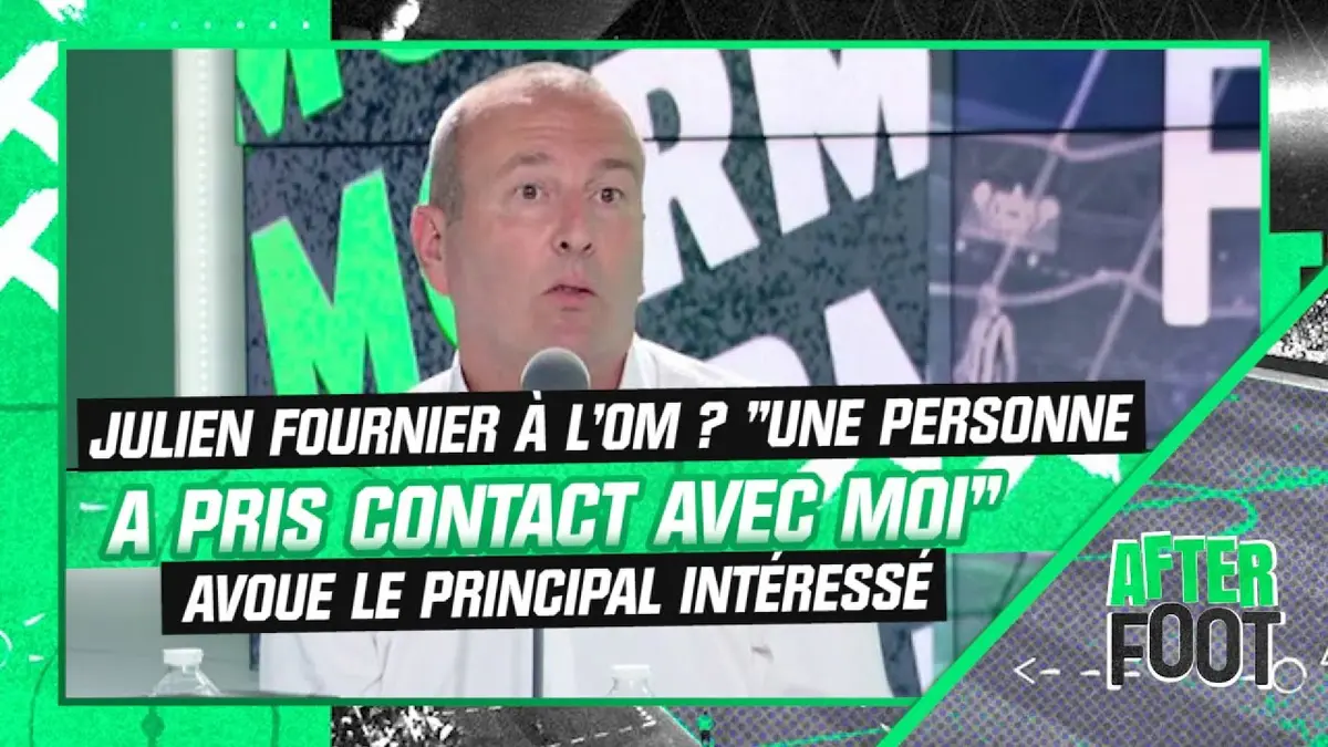replay de Julien Fournier à l'OM ? "Une personne a pris contact avec moi" avoue le principal intéressé