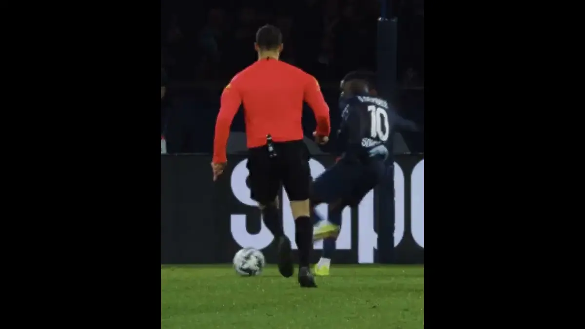 Just Ousmane Dembélé level 🔥⚡️ #football #ligue1…