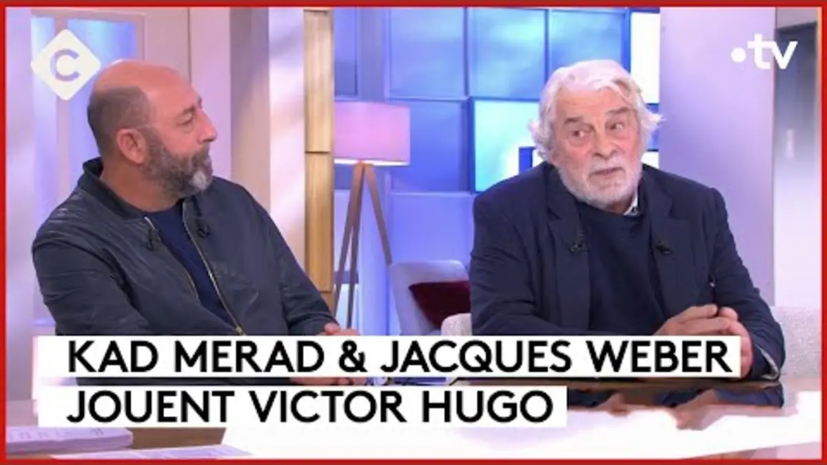 replay de Kad Merad & Jacques Weber entrent en scène - C à Vous - 23/10/2023