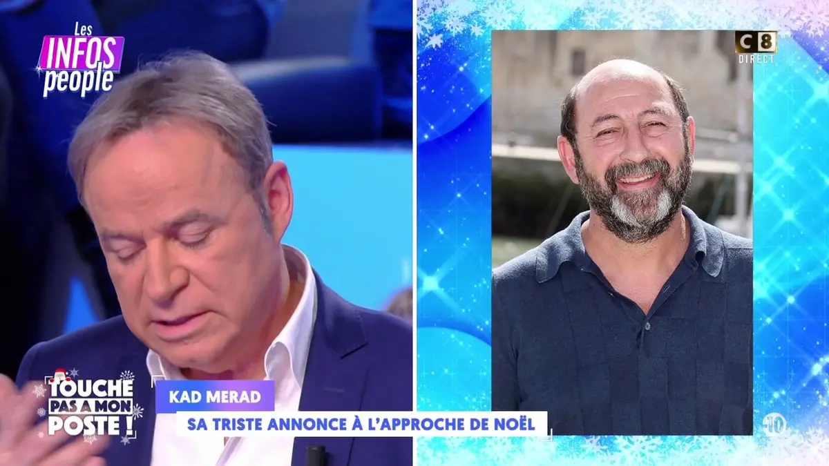 replay de Kad Merad : sa triste annonce à l'approche de Noël
