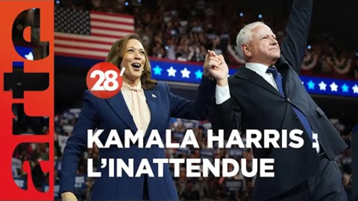 replay de Kamala Harris : prête pour le choc Trump ? - 28 Minutes - ARTE
