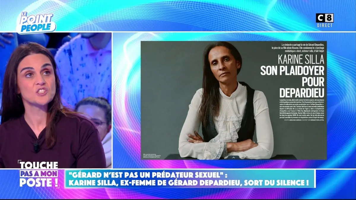 replay de Karine Silla, ex-femme de Gérard Depardieu, sort du silence !