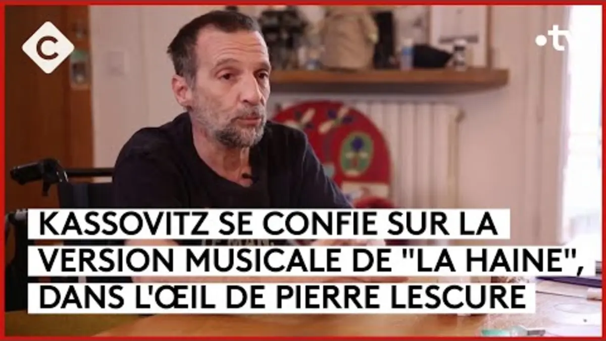 replay de Kassovitz : Singin’ La Haine - L’Oeil de Pierre - C à Vous - 05/12/2023