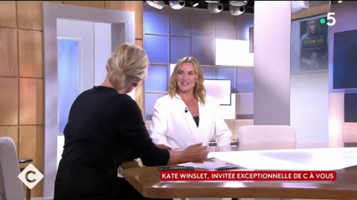 replay de Kate Winslet dans la peau d’une photographe de guerre - C à Vous - 03/10/2024