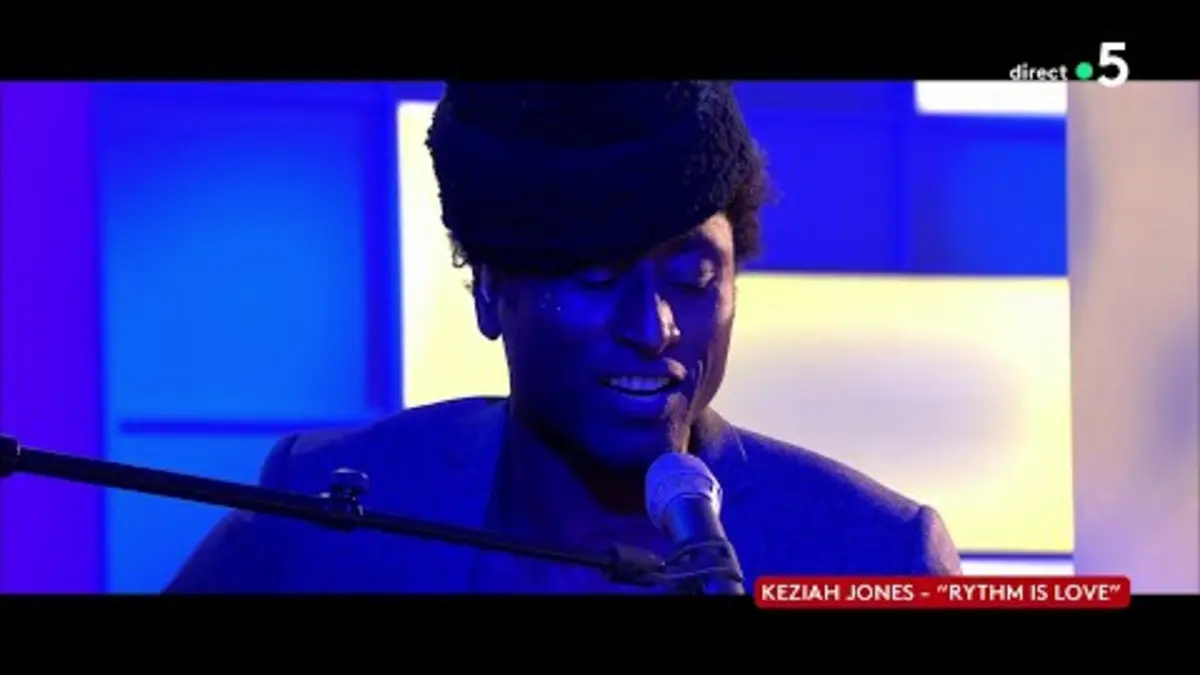 replay de Keziah Jones - “Rhythm” en live - C à vous