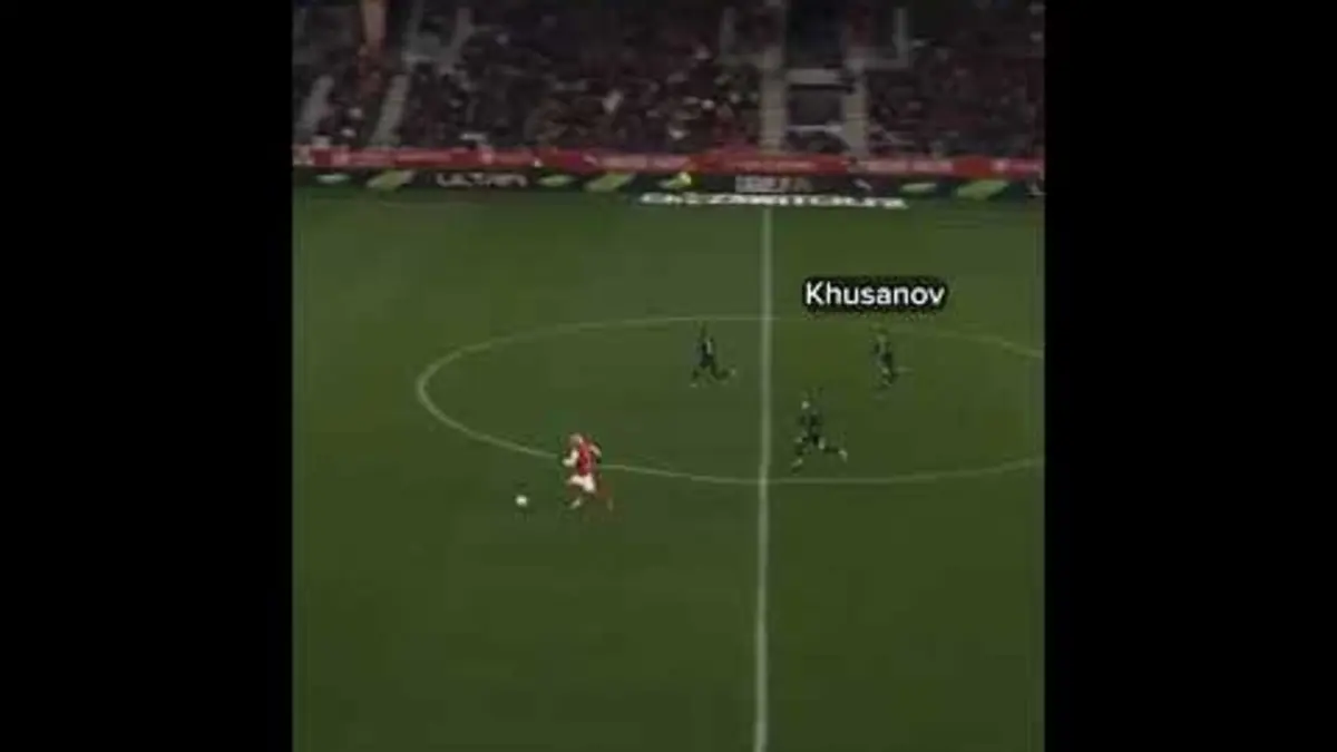replay de Khusanov is too fast ?? #football #Ligue1 #Ligue1McDonalds #Khusanov #Uzbek #defense #edit #RCL