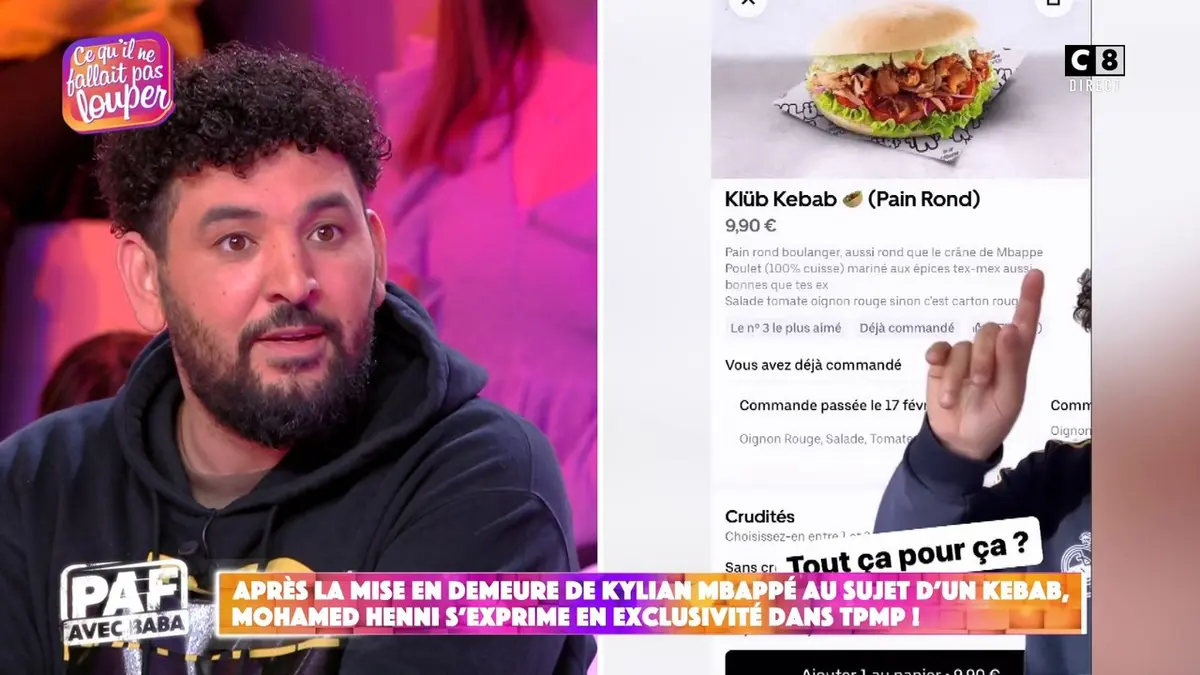 replay de Kylian Mbappé attaque Mohamed Henni en justice : il s'exprime dans TPMP !