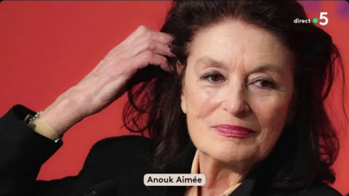 replay de L’actrice Anouk Aimée est morte à 92 ans - Le 5/5 - C à Vous - 18/06/2024