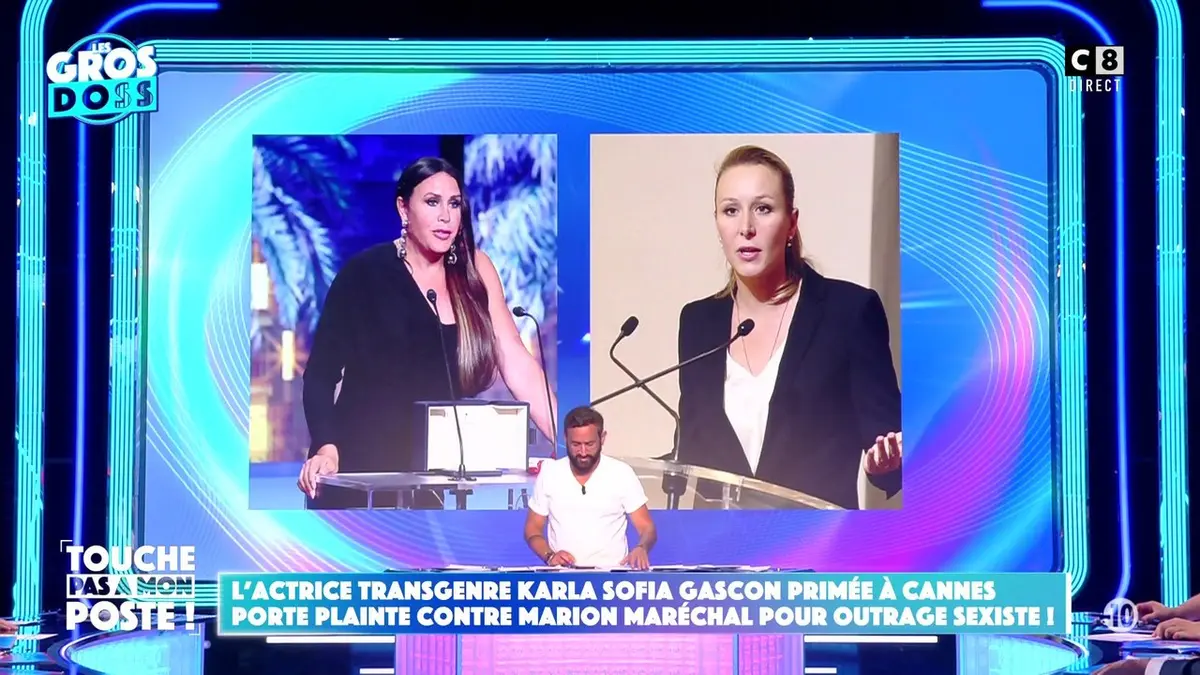 replay de L’actrice transgenre Karla Sofia Gascon primée à Cannes porte plainte contre Marion Maréchal