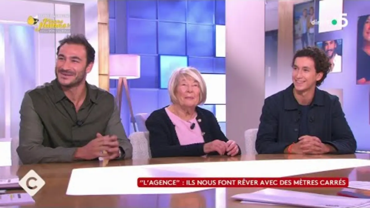 replay de “L’agence” : ils nous font rêver avec des mètres carrés - C à Vous - 26/01/2024