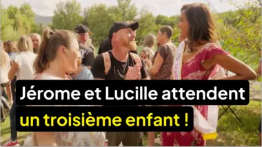 L'amour est dans le pré : Karine prend des nouvelles de Jérome et Lucille qui attendent un troisième enfant