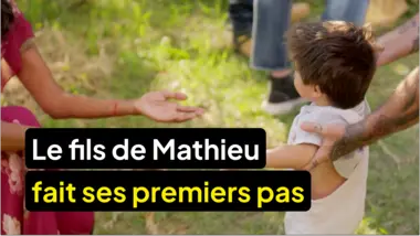 L'amour est dans le pré : Le fils de Mathieu fait ses premiers pas