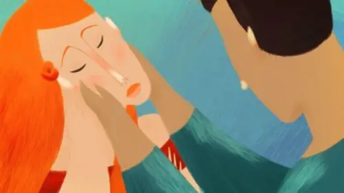 En sortant de l'école L'Amoureuse