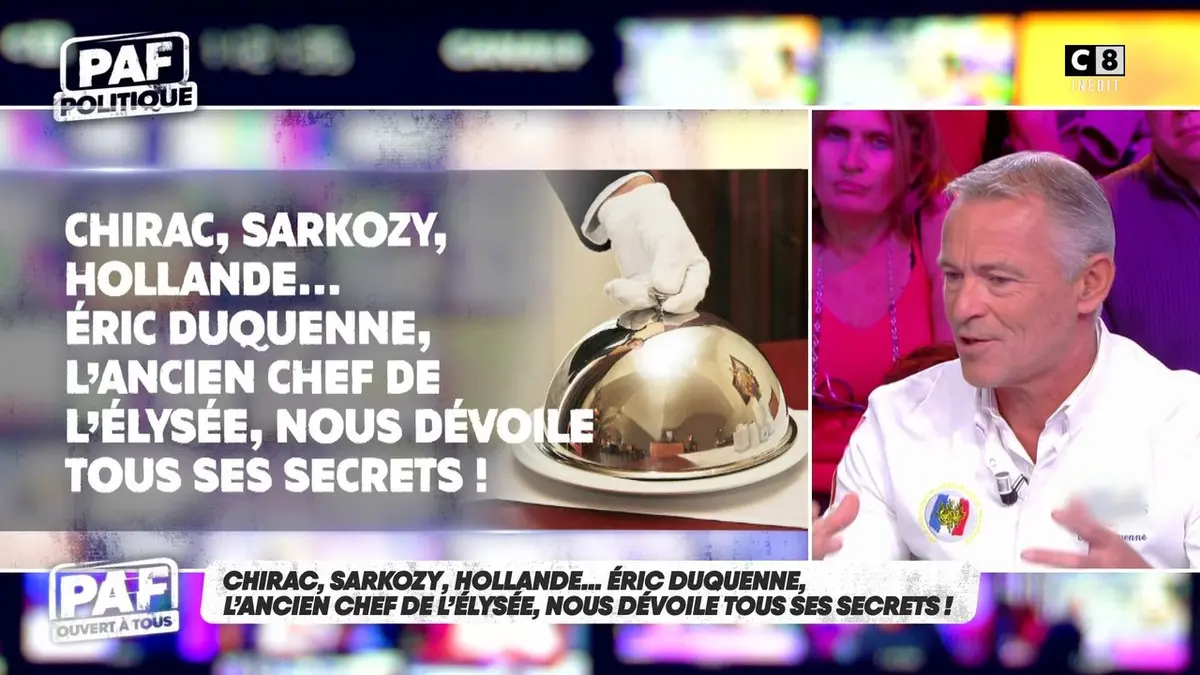 replay de L'ancien chef cuisinier de l'Elysée raconte les coulisses de son métier !