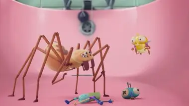 L’araignée et la mouche