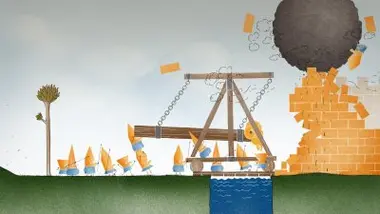 L'assaut des châteaux forts