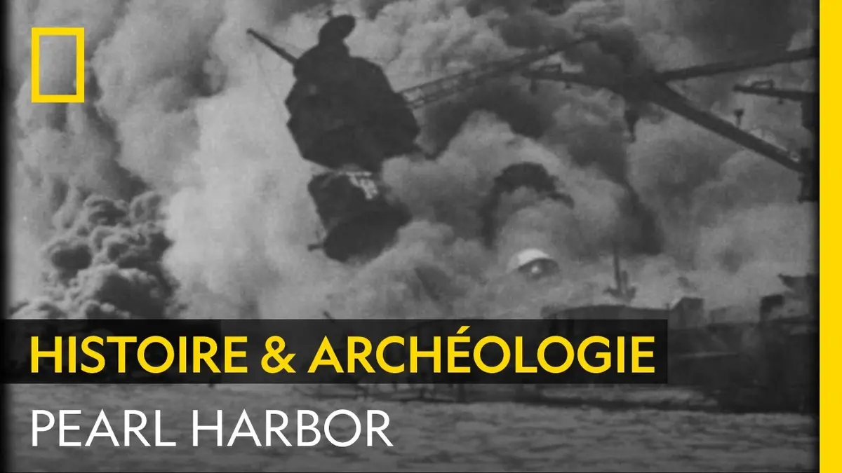 replay de L'attaque de Pearl Harbor vue depuis les navires américains