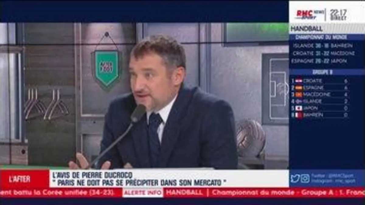 replay de L'avis tranché de P.Ducrocq : "Le PSG ne doit pas se précipiter dans son mercato"