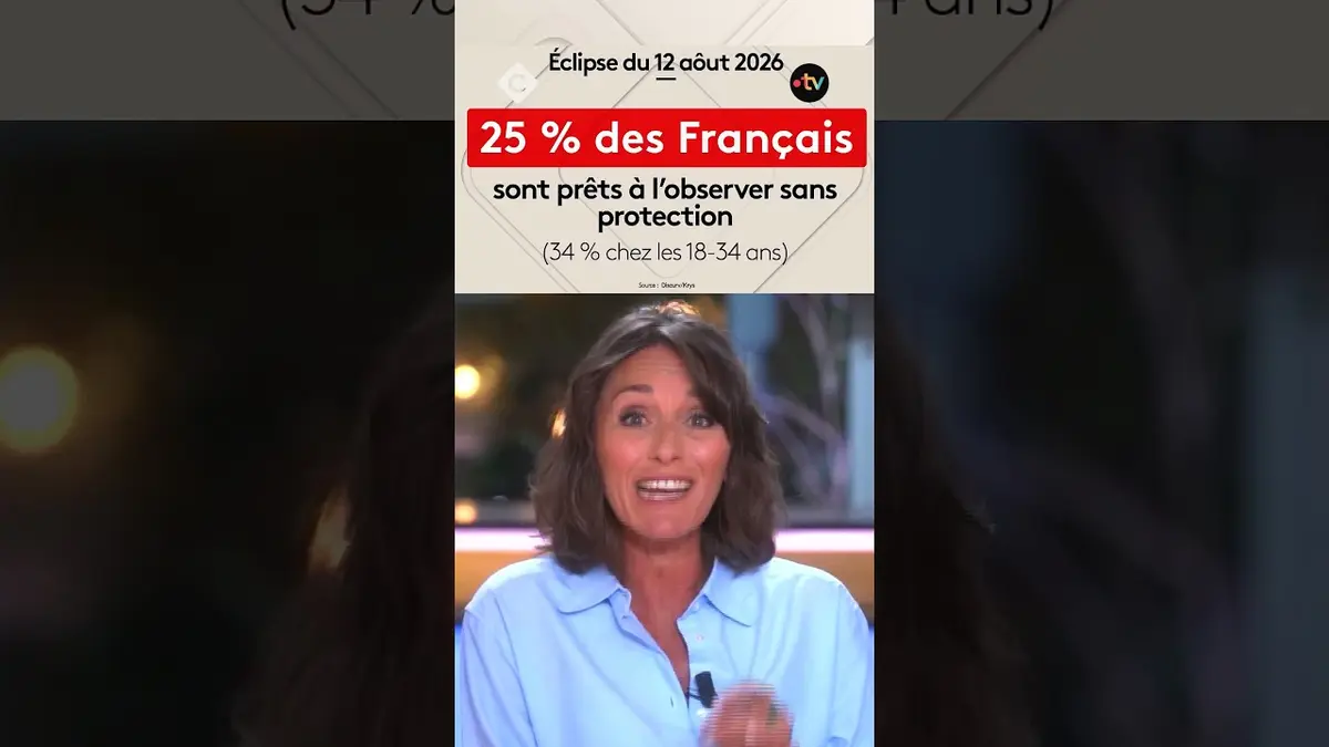 L'éclipse, c'est aujourd'hui en France !