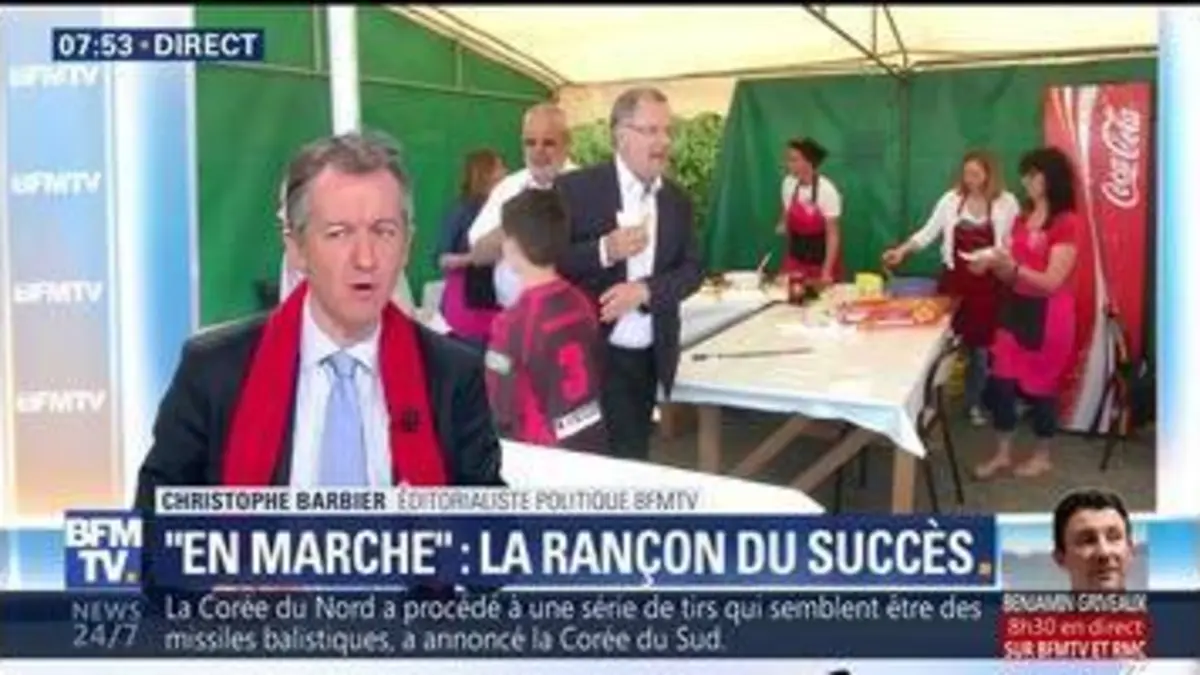 replay de L’édito de Christophe Barbier: "En Marche": la rançon du succès