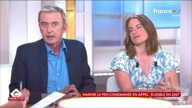 L’édito de Patrick Cohen - Marine Le Pen condamnée mais éligible en 2027