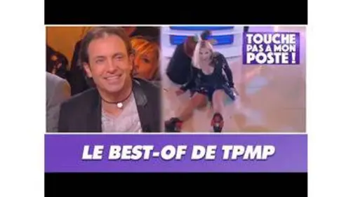 replay de L'énorme chute de Kelly Vedovelli en rollers sur le plateau de TPMP