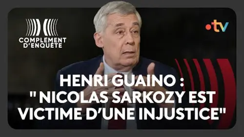 replay de L'ex-conseiller de Nicolas Sarkozy dans les fauteuils rouges de Complément d'enquête